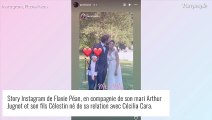Flavie Péan et Arthur Jugnot : Un tendre baiser pour les jeunes mariés, l'actrice fière de son 