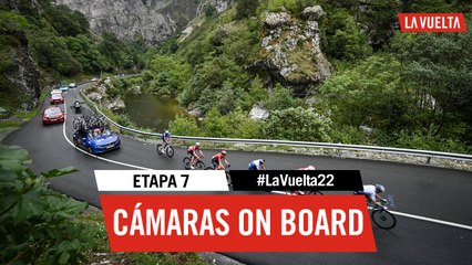 On board cameras - Étape 7 / Stage 7 |#LaVuelta22