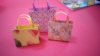 Cara buat origami  Paper Bag | tas kertas️️ | how to make Origami Paper Bag | DIY PROJECTS