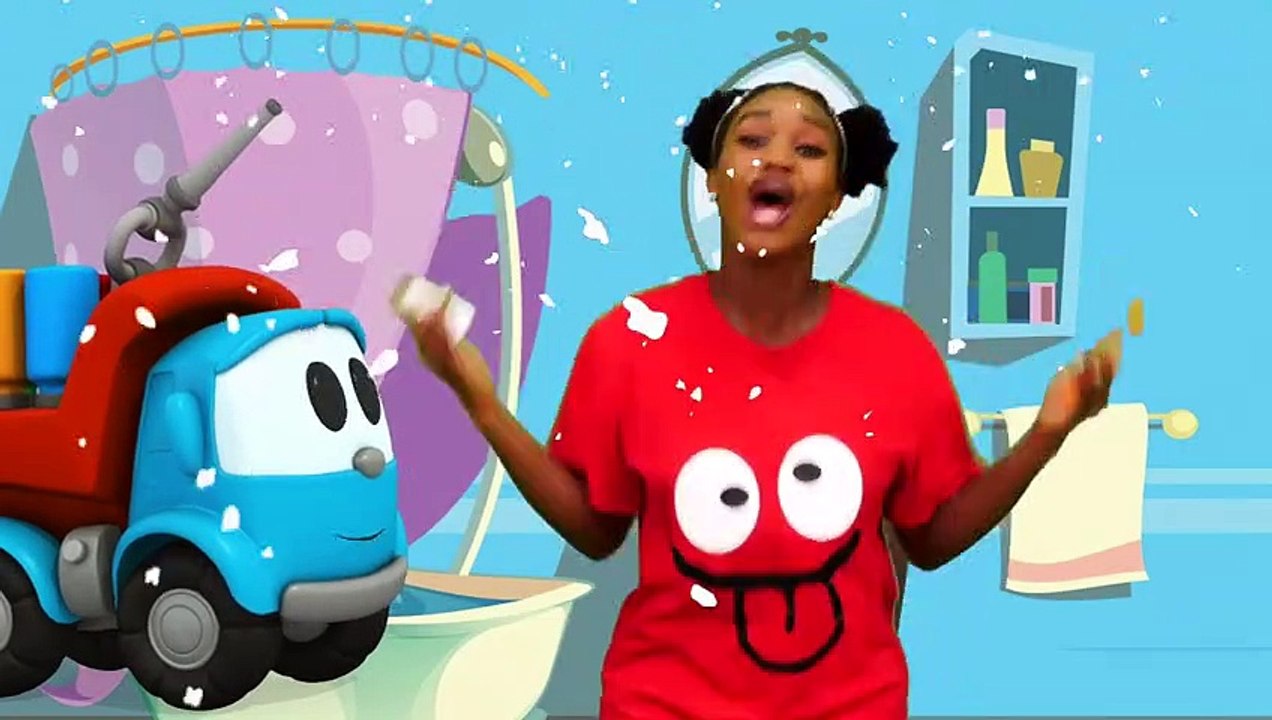 Brush Your Teeth song for babies & Leo the truck car cartoon for kids. Kids' songs & nursery rhymes.