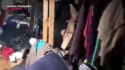 Un incendio en un local de Poblenou destapa una plantación de marihuana