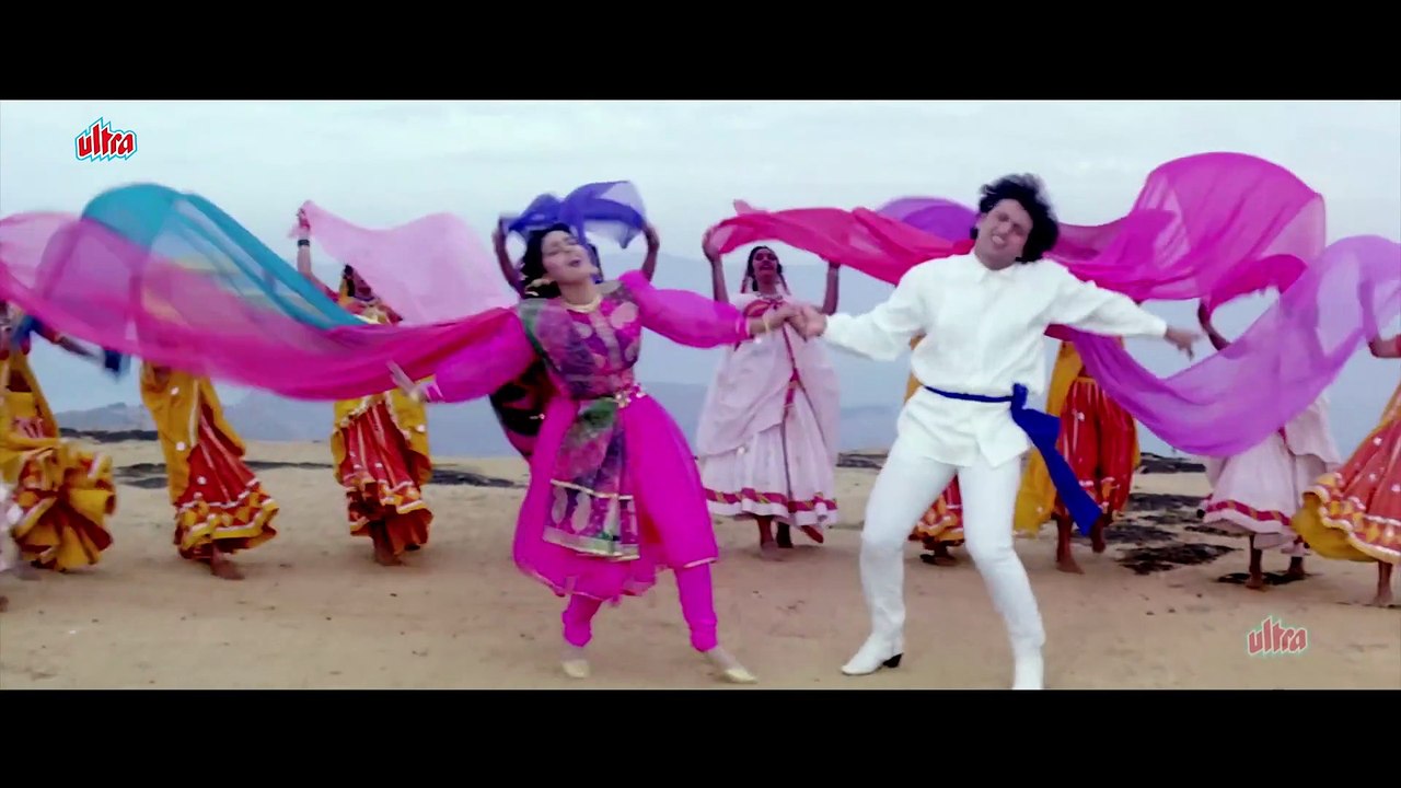 कैसे कटे दिन 4K - जूही चावला - गोविंदा - Swarg Movie 4K Song_Full-HD