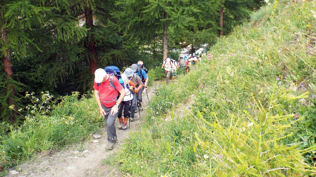 Vers le belvédère du Viso