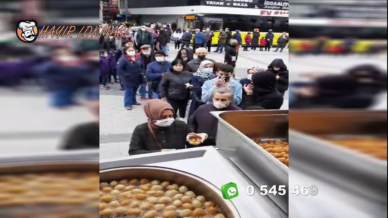Hayır Lokması Döktürme Şok Fiyatları İstanbul Seyyar Lokmacı Şahin Lokma