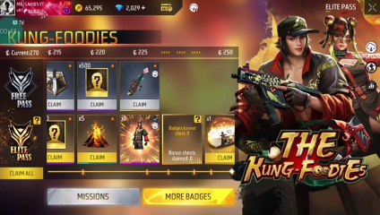 Free Fire Elite Pass Sasion 51 Review Done.