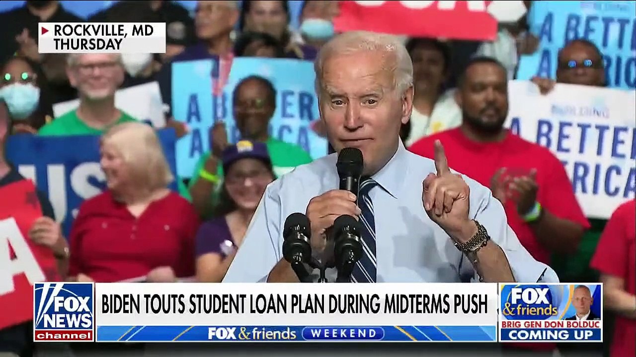 Student calls Biden student loan handout ‘slap in the face’