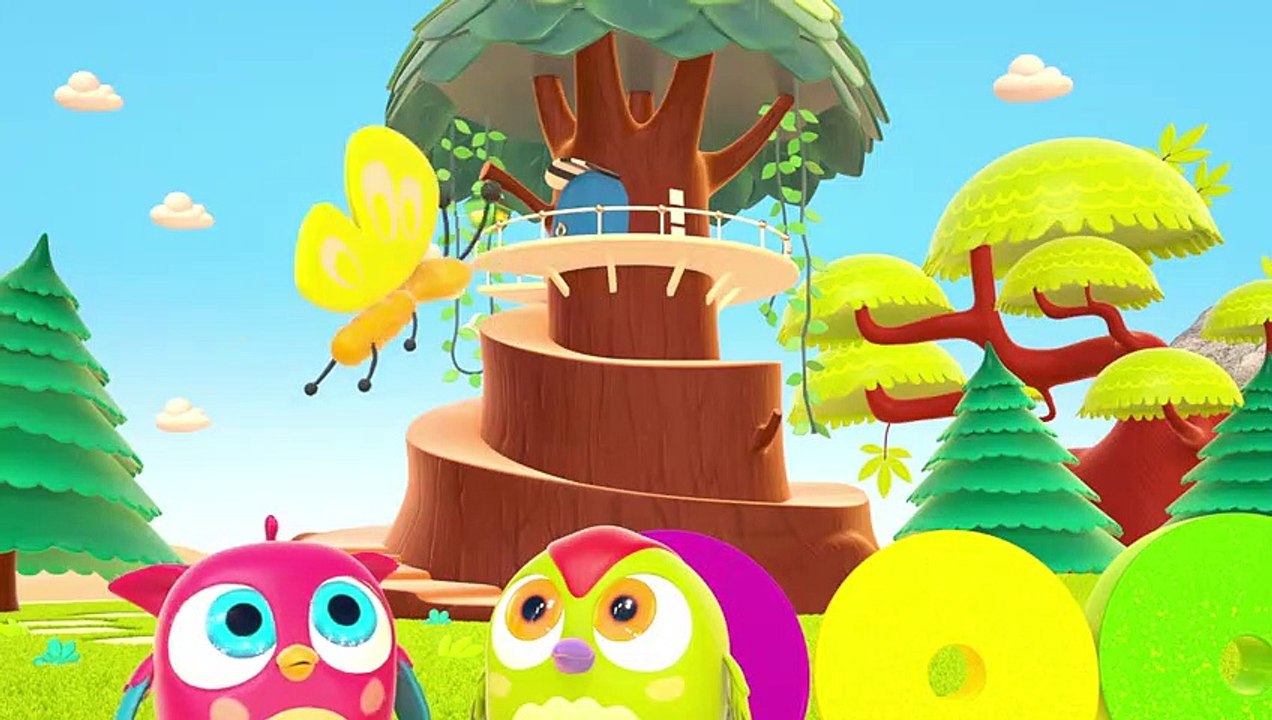 Learn colors with cartoons. @Hop Hop the Owl & the toy Boat ...
