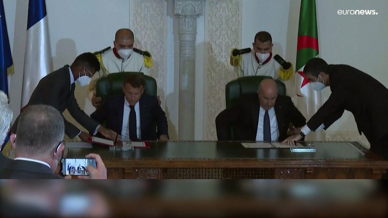 Händeschütteln und ein optimistischer Blick nach vorn