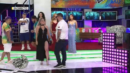 Fatal accidente de 'Nina' y 'Meme' en pleno programa