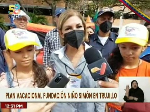 91 niños trujillanos disfrutan primera etapa del plan vacacional de la Fundación El Niño Simón