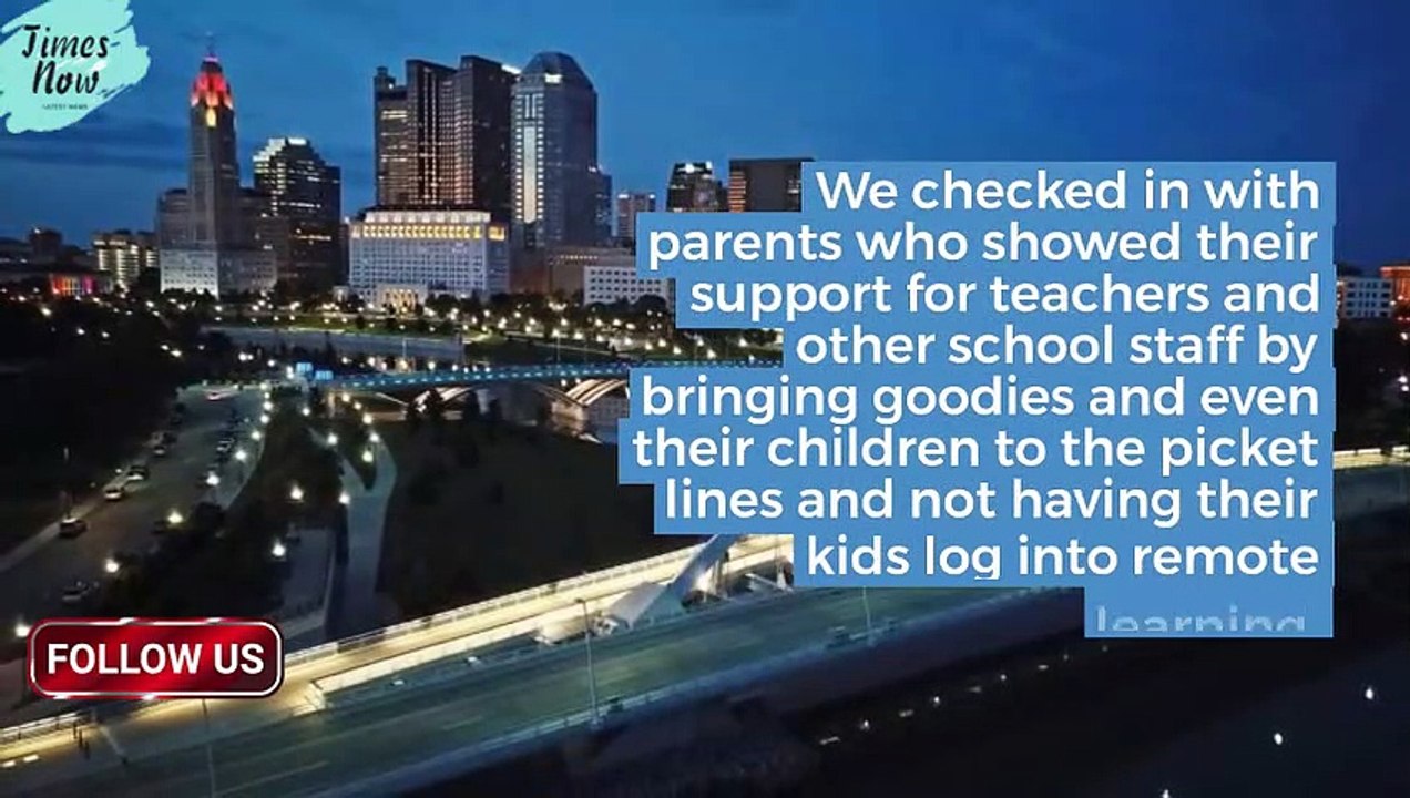 Columbus Teachers Strike On First Day Back To School.....