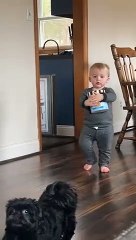 Ambitious Toddler Hilariously Denied Ice Cream For Breakfast