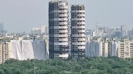 Smog guns, control room, advisories: Noida prepares for Twin Towers demolition