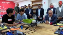 Bakan Varank, Arnavutköy Bilişim Akademisi'ni ziyaret etti
