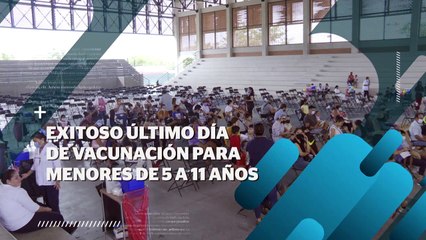 Descargar video: La última jornada de vacunación para niños de 5 a 11 años fue exitosa | CPS Noticias Puerto Vallarta