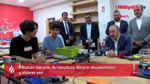Bakan Varank, Arnavutköy Bilişim Akademisini ziyaret etti
