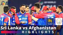 Sri Lanka vs Afghanistan Asia Cup 2022 Full Highlights