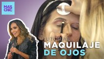 Tutorial para ojos con motivo de fiesta por Diana Henao | Más Chic