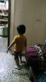 Cute Indian Boy Dancing to his own Tune