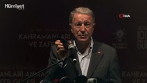 Cumhurbaşkanı Erdoğan, Ümraniye'de şehit ve gazi ailelerine hitap etti