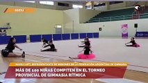 Más de 100 niñas compiten en el Torneo Provincial de Gimnasia Rítmica