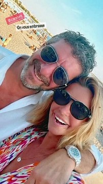 Ingrid Chauvin et Philippe Warrin en vacances, Instagram.