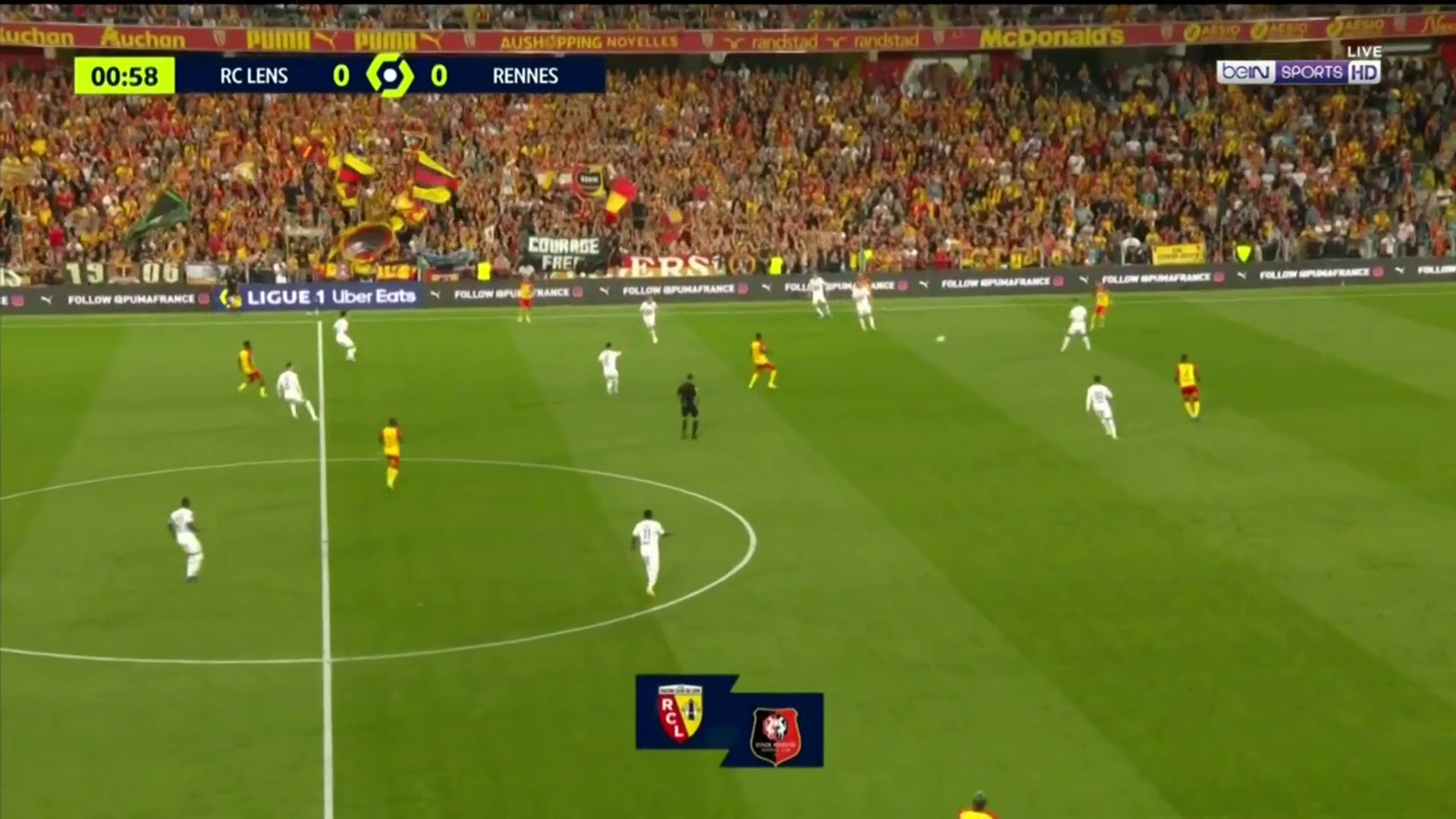 HL Ligue 1 - Lens - Rennes in English