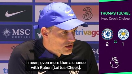 Tuchel unhappy with Gallagher after Leicester red card