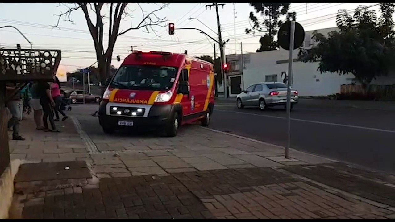 Menino de 10 anos fica ferido após ser atropelado no Cascavel Velho
