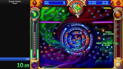 Peggle Nights 12-1: 52.66 any%