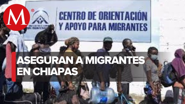 En Chiapas, aseguraron 82 migrantes en San Cristóbal de las Casas