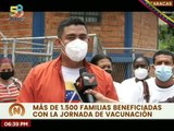 Más de 1.500 familias beneficiadas con vacunas contra la COVID-19 en la pqa. San Agustín en Caracas