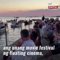 Floating cinema sa Venice, Italy, dinagsa! | GMA News Feed