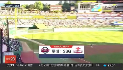'불방망이' 최주환 4타점…SSG, 롯데에 완승