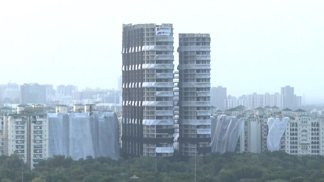Twin Tower Demolition : How much explosives needed to demolish the towers ? | Abp news