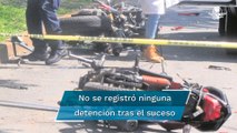 Matan a tres jóvenes durante rodada de motociclistas en Naucalpan