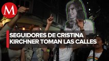 En Argentina, miles salen a protestar en respaldo a vicepresidenta Cristina Kirchner