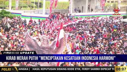 Kirab Merah Putih "Menciptakan Kesatuan Indonesia Harmoni"