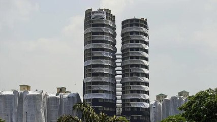 Supertech demolition: Twin towers charged & ready to explode