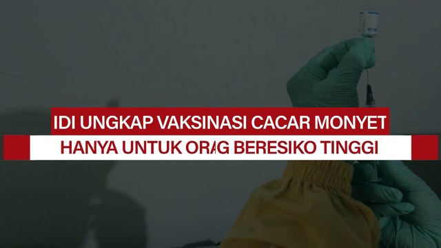 Ini Kategori Masyarakat yang Dapatkan Vaksin Cacar Monyet