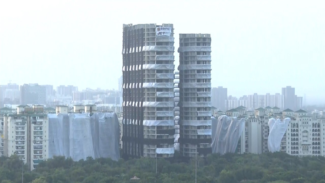 Twin Tower Demolition :  All About The Evacuation Plan | Abp news