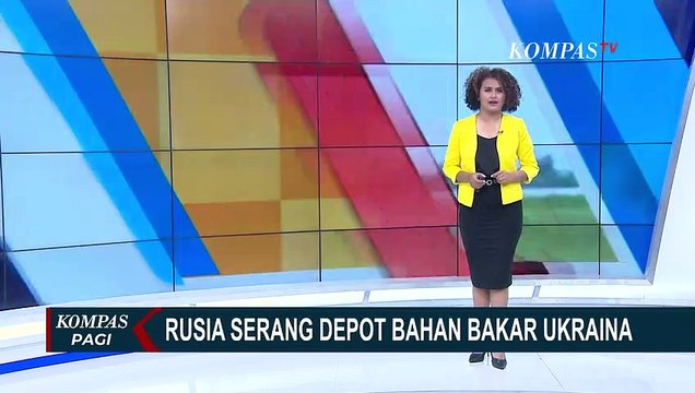 Rusia Klaim Hancurkan Depot Bahan Bakar dan Gudang Amunisi Senjata di Donetsk Ukraina