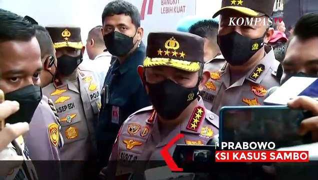 Kapolri Soal Rekonstruksi Kasus Pembunuhan Brigadir J, Janji Transparan dan Sesuai Fakta