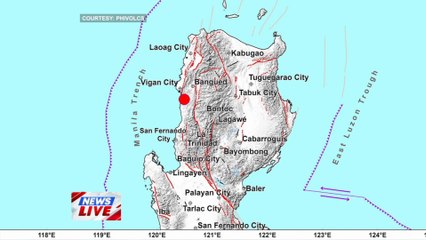 Abra, niyanig ng magnitude 5.2 na lindol | News Live