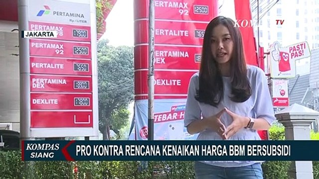 Rencana Kenaikan Harga BBM Bersubsidi Tuai Pro dan Kontra di Tengah Masyarakat