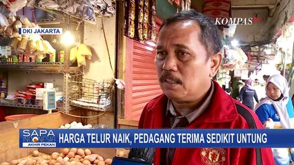 Harga Telur Ayam di Jakarta Capai Rp 32 Ribu per Kilogram, Pedagang Terima Sedikit Untung