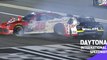 Nemechek spins into Creed after push by Brown at Daytona