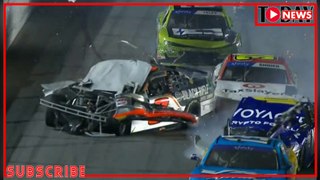 Terrifying Crash | | Noah Gragson and Landon Cassill Walk Away From NASCAR Crash at Daytona
