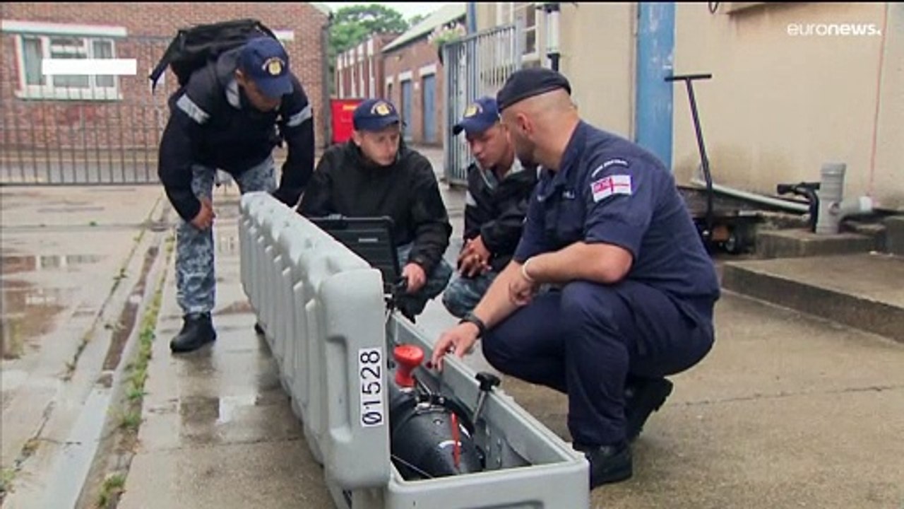 Les soldats ukrainiens sont formés par les Britanniques au déminage en mer