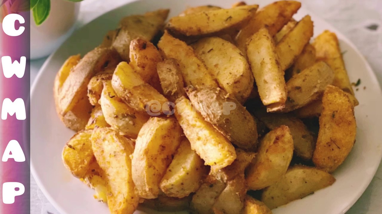 Crispy Potato wedges | Easy Tasty Snack Recipe | Baked Potato Wedges Recipe By CWMAP  Potato Wedges - Cafe Style Instant Crisp
